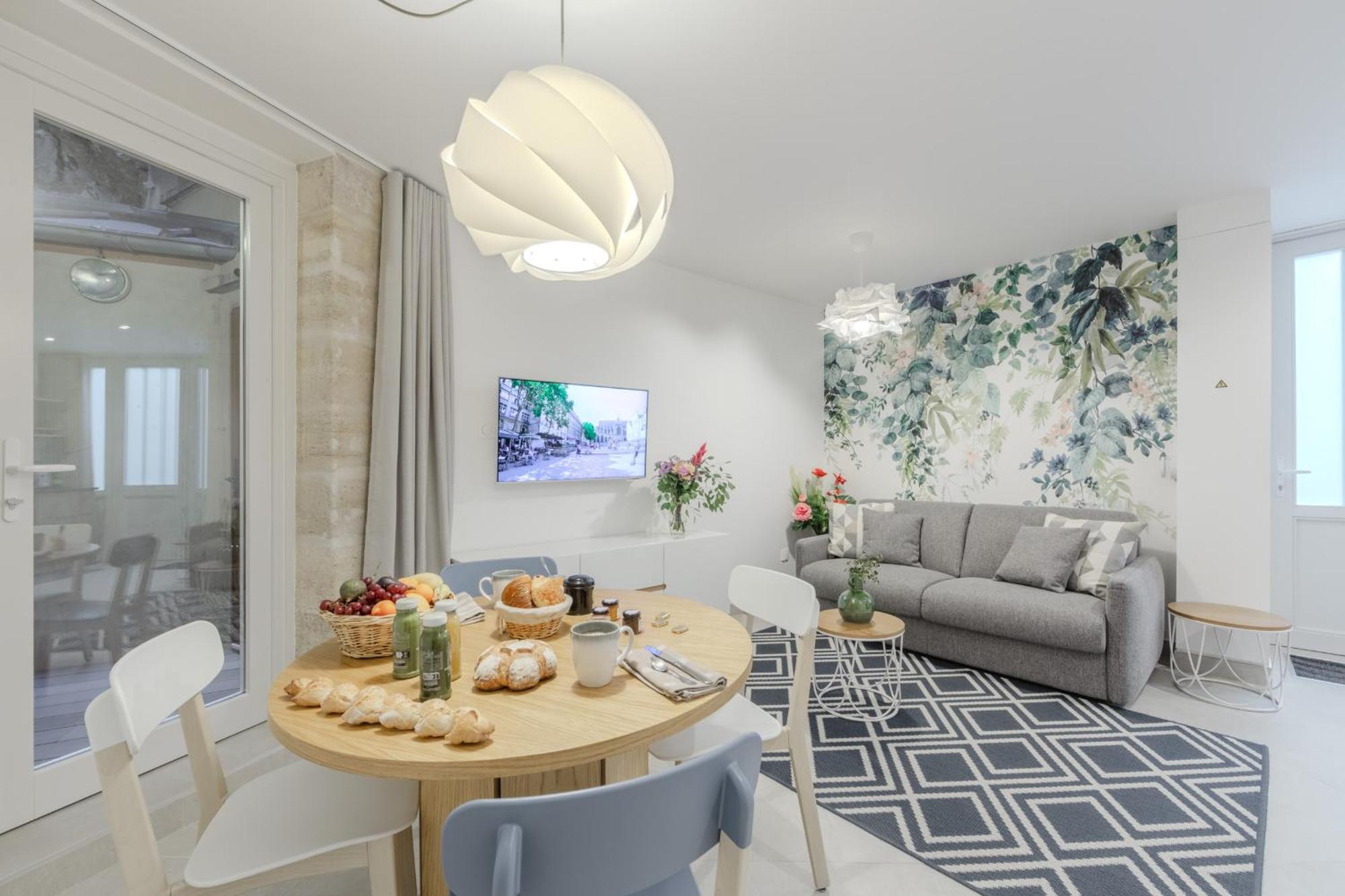 Jardin Saint Honore Apartments Paris Rom bilde